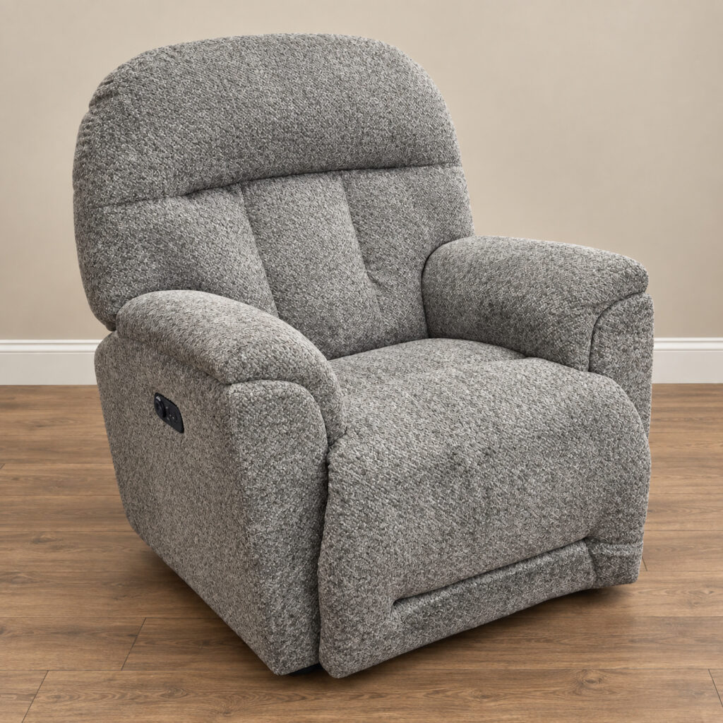 Best Home Furnishings 8MX37 Power Rocker Recliner with Headrest, Lumbar, Heat and Massage
