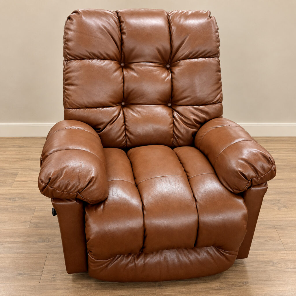 Best Home Furnishings 9MW87 Leather Rocker Recliner