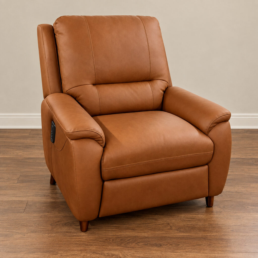 Parker House Austin Power Leather High-Leg Recliner