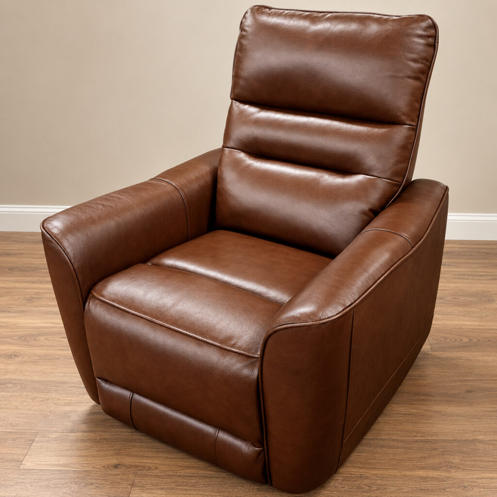 Parker House Taylor Power Leather Recliner with Power Headrest