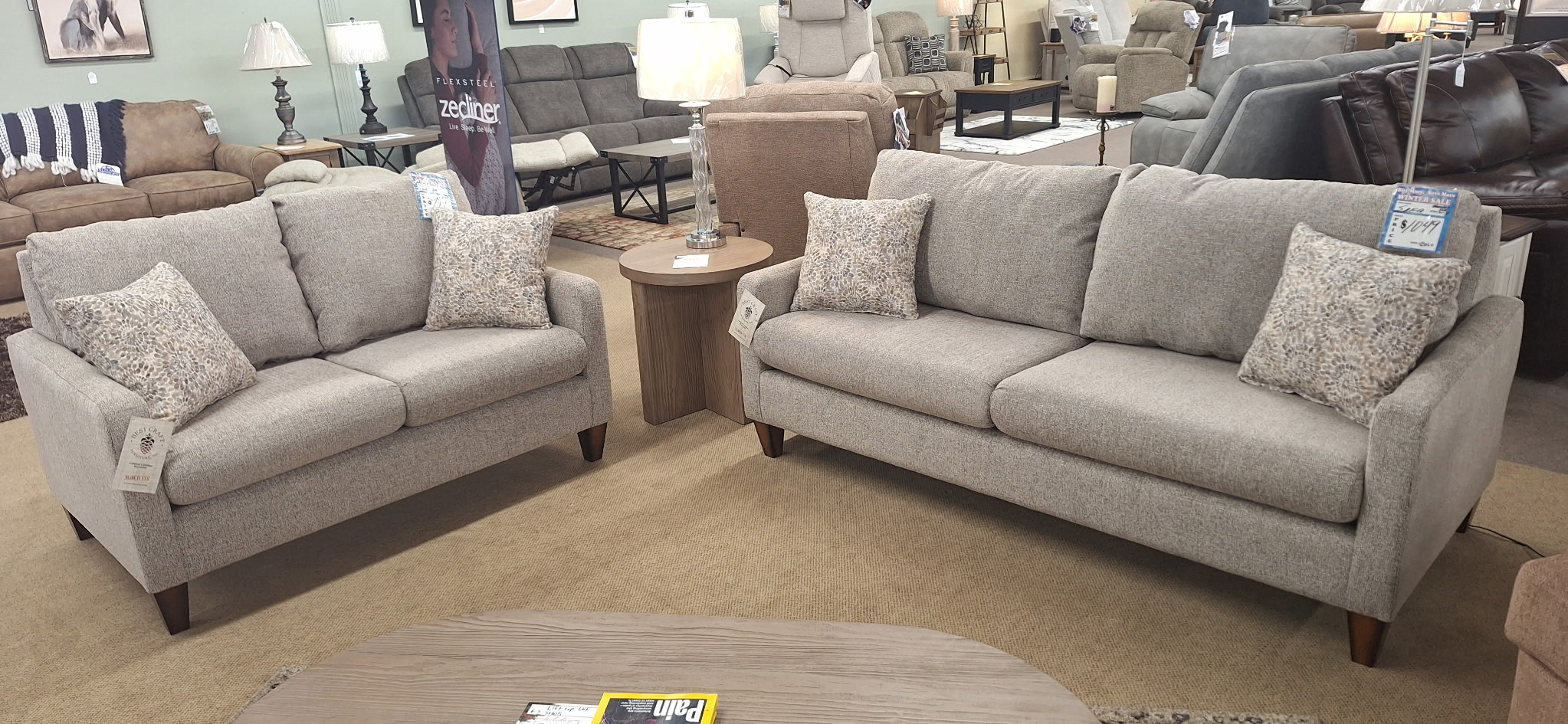 New Arrivals on the Showroom Floor at Meyers Furniture in Mendota