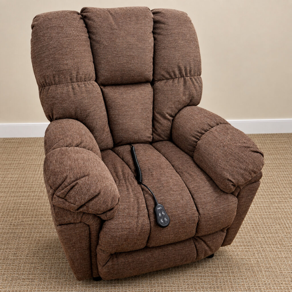 Best Home Furnishings 6M52 large lift recliner with two comfort zones