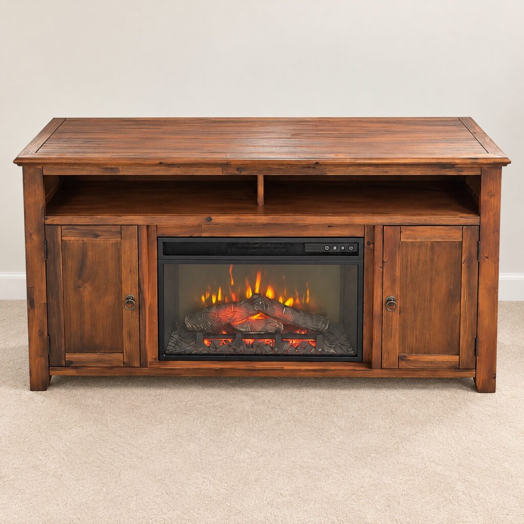 Jofran Bauerfield 1900 fireplace entertainment center